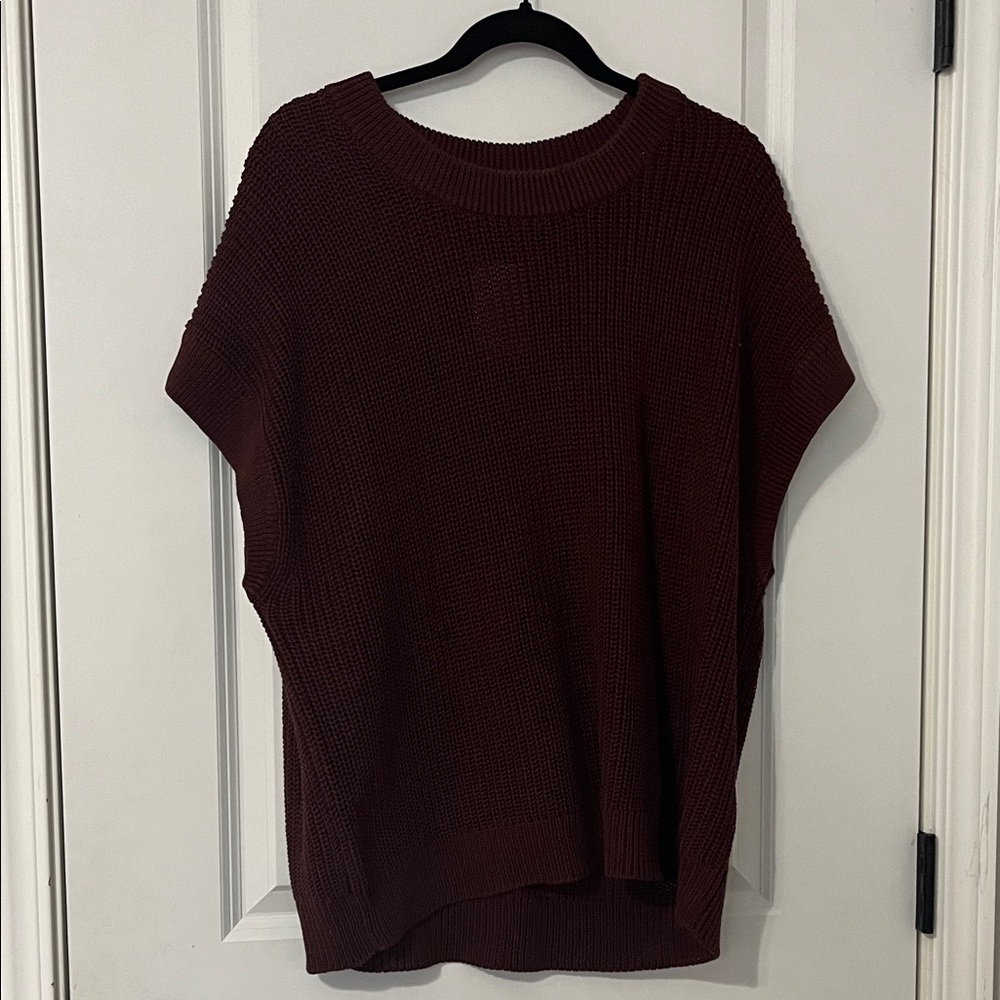 Nordstrom Brown Knit Top